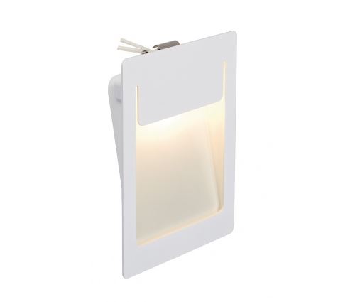 Downunder pur 155 encastré, carré, blanc, 5,2w led 3000k, 120x155mm