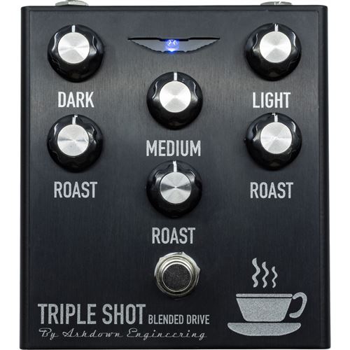 Ashdown Triple Shot pédale overdrive/distorsion pour basse