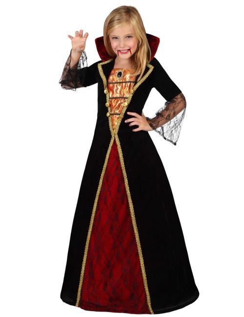 Déguisement vampire fille halloween atosa 22758 5 à 6 Ans- Déguisements et fêtes