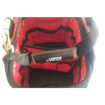 VIRAX - Sac à outils textile contient jusqu'à 15kg de charge réf