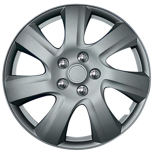 AutoStyle chapeaux de moyeu Carolina 17 pouces ABS gunmetal lot de 4