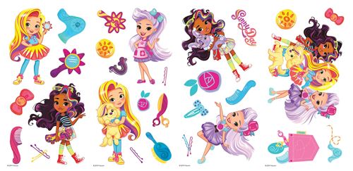 RoomMates stickers muraux Sunny Day vinyl 29 pièces