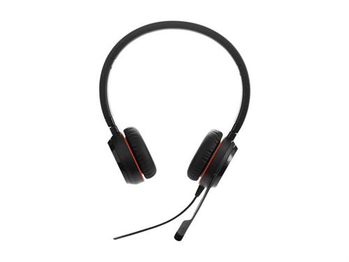 Jabra Evolve 30 II HS Stereo - Micro-casque - circum-aural - remplacement - filaire - jack 3,5mm