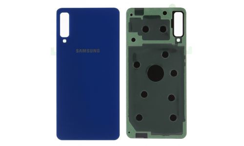 Face arrière (dos) pour Galaxy A7 version 2018 bleu