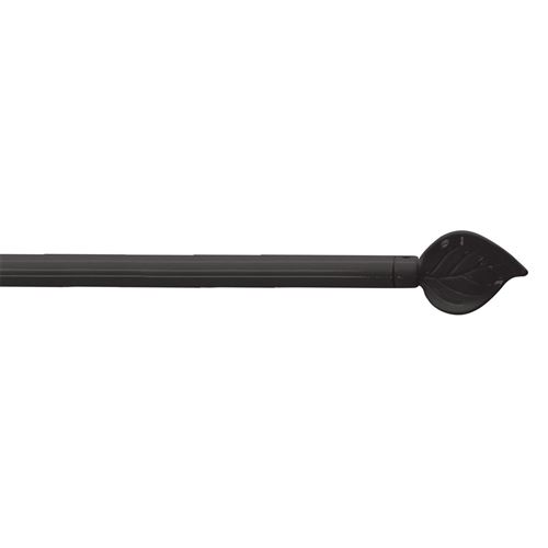 Paris Prix Gris Tringle Déco Extensible "Folia" 80-110Cm Anthracite