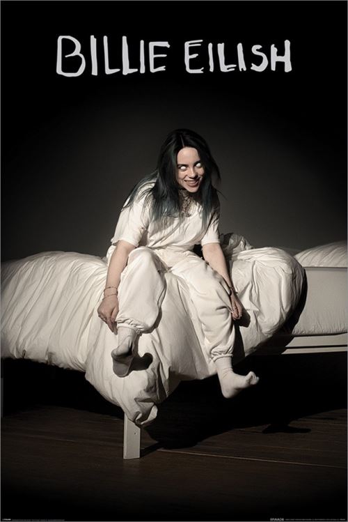 Billie Eilish Maxi Poster 61 x 91,5 cm When We All Fall Asleep Where Do We Go