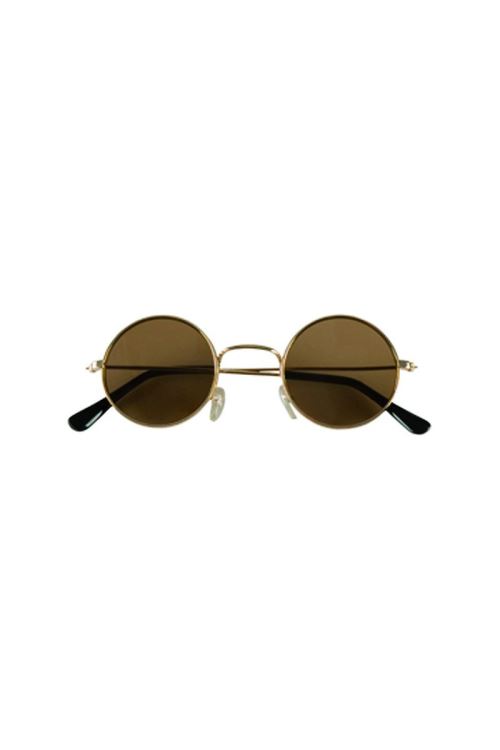 Lunettes hippies noires uv protection