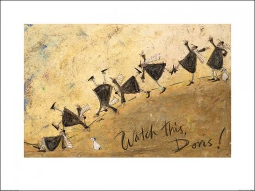 Sam Toft reproduction d'art Watch This Doris! 80 x 60 cm