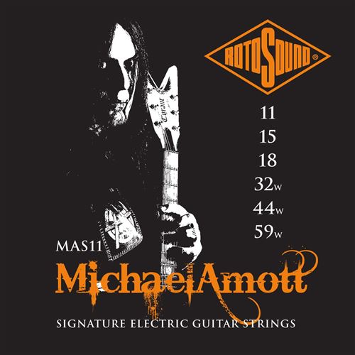Rotosound MAS11 Michael Amott Signature - Jeu de cordes guitare électrique - 11-59