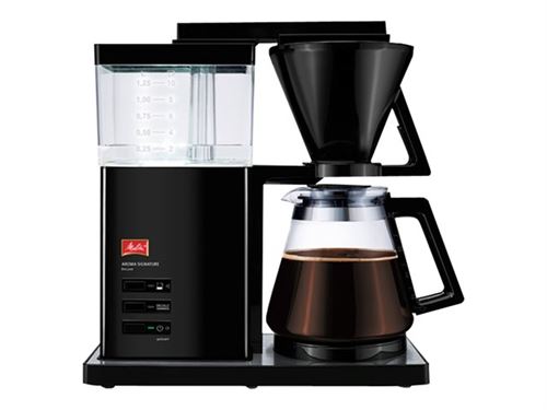 Melitta Aroma Signature DeLuxe - Koffiezetapparaat - 15 bekers - matzwart