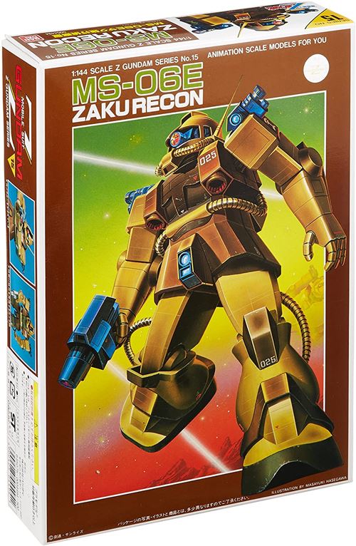 1/144 Z Gundam Mobile Suit Ms-06E Zaku Recon