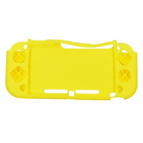 Coque en silicone souple jaune pour votre Nintendo Switch Lite Host