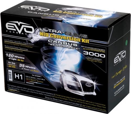 Evo Formance Xenonkit H1 8000K 12V 35W 2 pièces