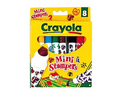 8 Mini Stampers Emoticones ultra lavables