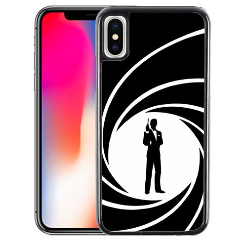 Coque pour iPhone XS james bond
