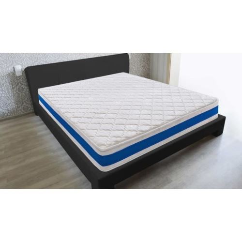 Matelas 120x200 H4en mousse orthopédique à 7 zones différenciées 20 cm Poids maximum 120 kg par carré
