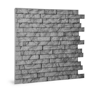 Panneau Mural 3d Profhome 3d 70450 Ledge Stone Portland Cement