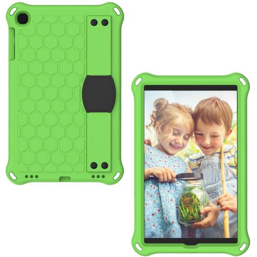 Coque en TPU nid d'abeille hybride EVA vert/noir pour votre Samsung Galaxy Tab A 10.1 (2019) SM-T510/T515