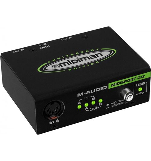 M-Audio Midisport 2x2 - Interface audio MIDI USB 2X2