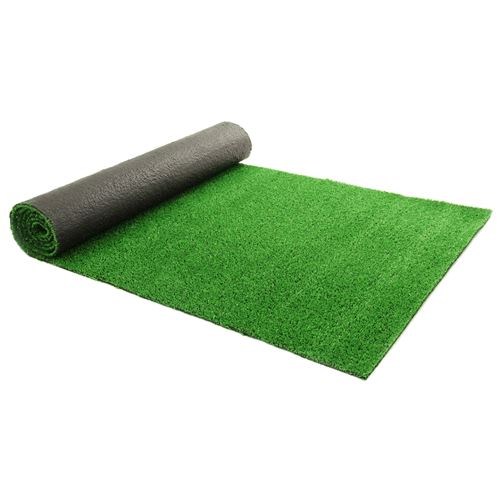 Gazon synthétique artificiel 1x10m 7 mm en rouleau pour jardin et balcon