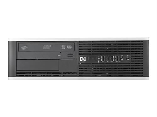 HP Compaq 6300 Pro - SFF Pentium G640 - RAM 2 Go - HDD 500 Go - DVD SuperMulti - HD Graphics - Gigabit Ethernet - Win 7 Pro 32 bits (comprend Licence