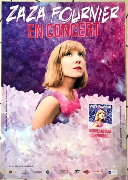 Zaza FOURNIER - 70x100 cm - AFFICHE / POSTER