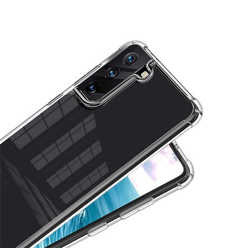 Evetane Coque Samsung Galaxy S21 Ultra 5G Silicone liquide Noire + 2 Vitres  en Verre trempé Protection écran Antichocs - Evetane