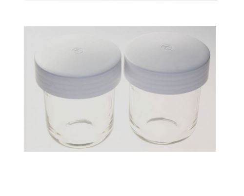 Kenwood 2 X Pot Verre avec Couvercle pour At320