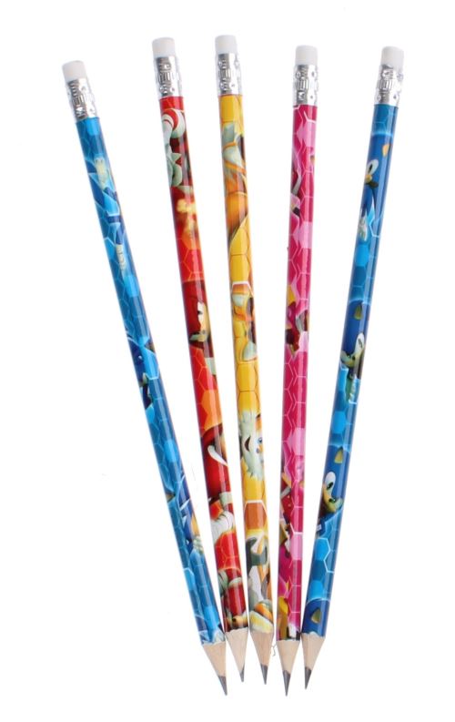 Kamparo crayons Sonic Boom 18 cm 5 pièces