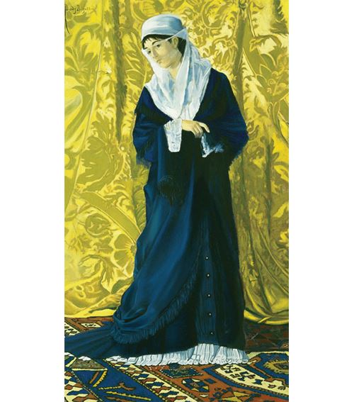 Puzzle 1000 Pièces : Osman Hamdi Bey : Old Istanbul Lady, Art Puzzle