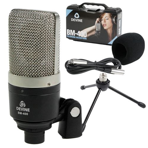 Devine BM-400 micro à condensateur de studio