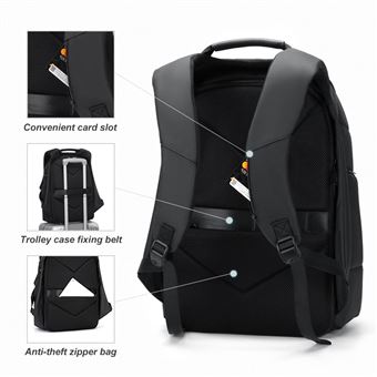 Sac a dos antivol shop fnac