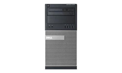 Dell OptiPlex 7010 - MT Core i5 3470 / jusqu'à 3.6 GHz - RAM 4 Go - HDD 500 Go - graveur de DVD - HD Graphics 2500 - Gigabit Ethernet - Win 7 Pro 64 b