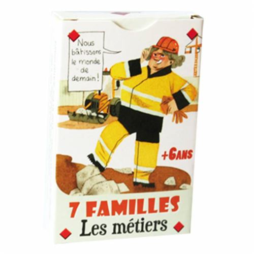Jeu de 42 cartes : 7 familles Les Métiers
