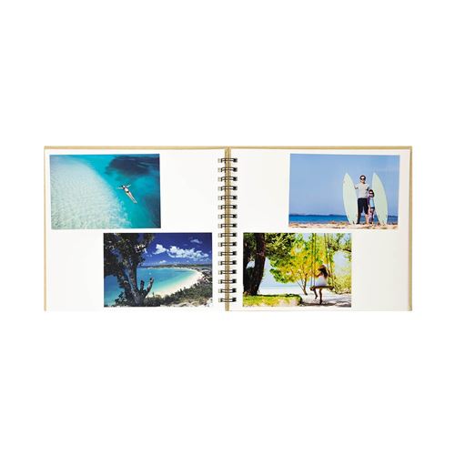 Album photo traditionnel voyage Roadtrip 120 photos 10x15 cm, 60 pages -  Fabriqué en France - Album photo papeterie - Achat & prix