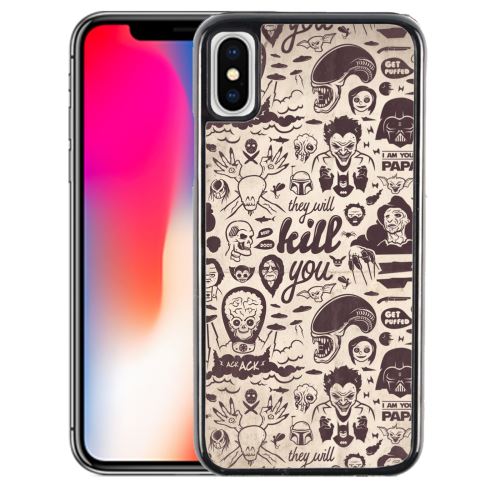 Coque pour iPhone XR vilain kill you