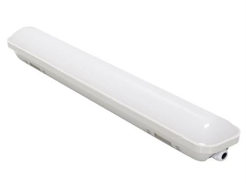 Plafonnier led étanche - tube - 59 cm - blanc velleman leda77nw