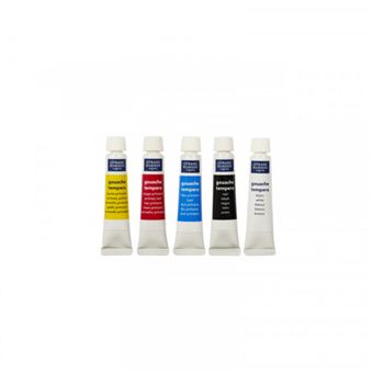 Pocketbox 5 Tubes Gouache Lefranc Bourgeois 10 ml