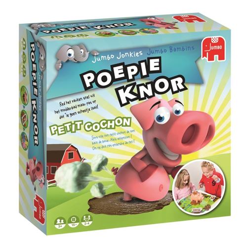 Jumbo jeu pour enfant Poepie Knor 27 cm NL-FR