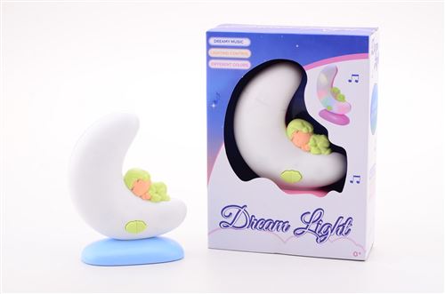 Happy World veilleuse Moon avec son 2 assorties