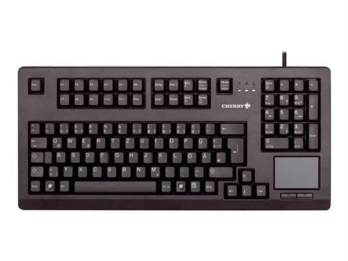 CHERRY Advanced Performance Line TouchBoard G80-11900 - Toetsenbord - USB - Duits - zwart