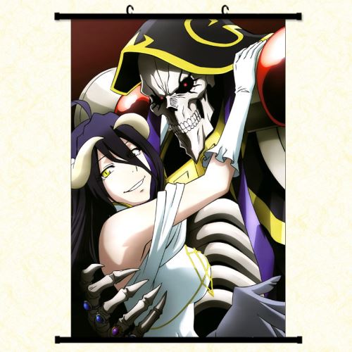 Poster en toile étanche avec cadre en PVC - OVERLORD (#557),30X45 CM
