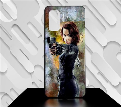 Coque pour Galaxy PLUS S20+ AVENGERS La Veuve Noire 108