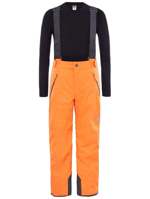 Pantalon De Ski The North Face Snowquest Suspender Plus Pant Power Orange