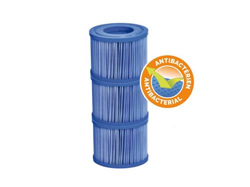 3 cartouches de filtration Bacti-Stop pour spa gonflable ou portable - Netspa