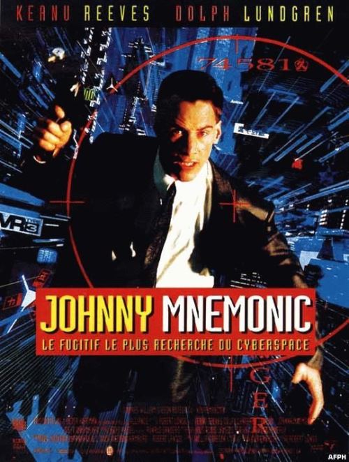 Johnny Mnemonic AFFICHE CINEMA ORIGINALE