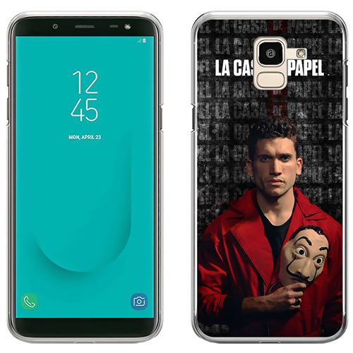Coque pour Samsung Galaxy J6 -  La Casa De Papel - Denver Masque