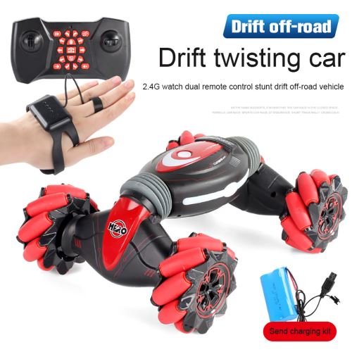 Xmas Stunt RC Car Gesture Sensing Torsion VehicleDrift Car Driving Toy Toys