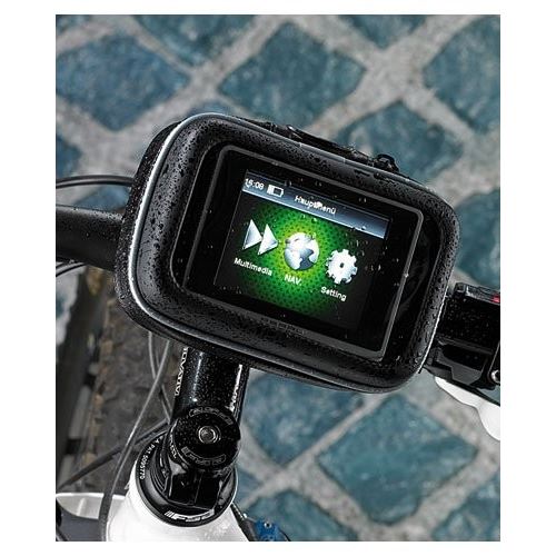 Housse de protection GPS avec pack d'alimentation et support guidon - 3,5''