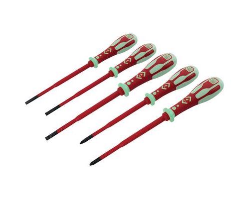 CK Tools T49283PD DextroVDE Glo Phosphorescent Slim Screwdriver Se...